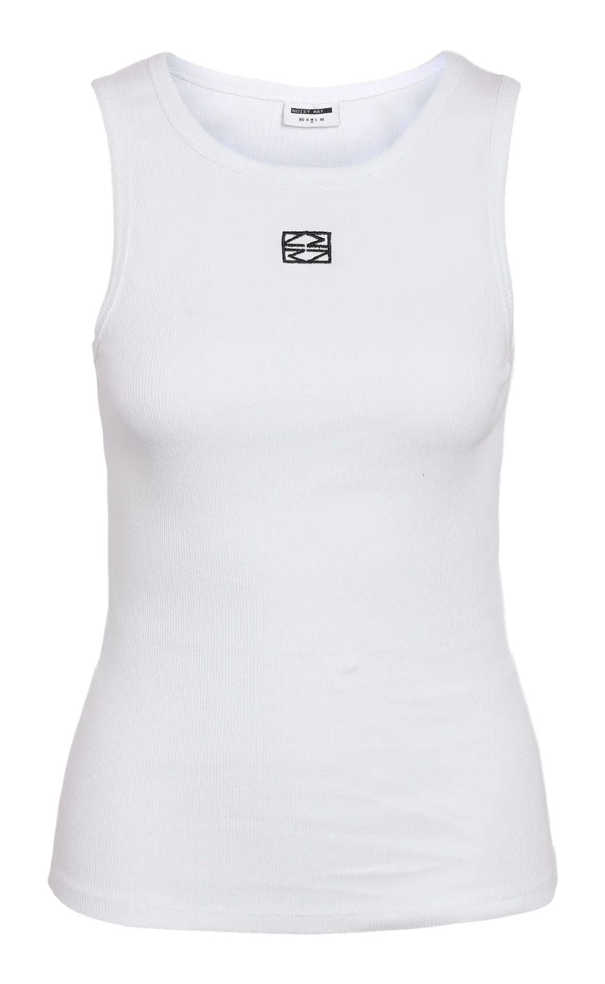 Noisy May Topp - Maya Regular Tank - Bright White