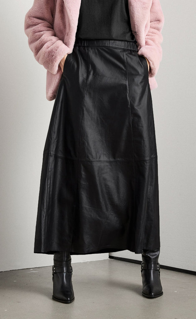 Notyz Skjørt - A-Shape - Black