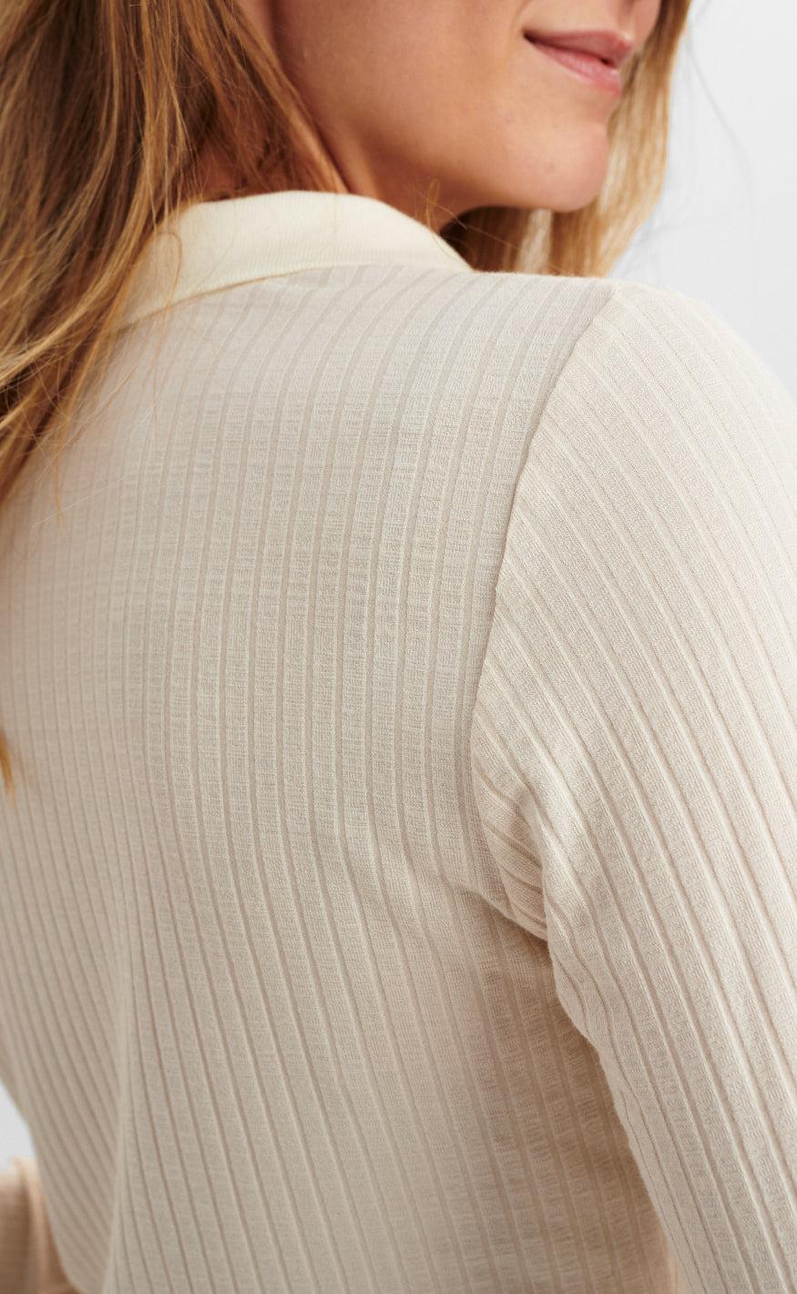 Nümph Bluse - Button - Pristine