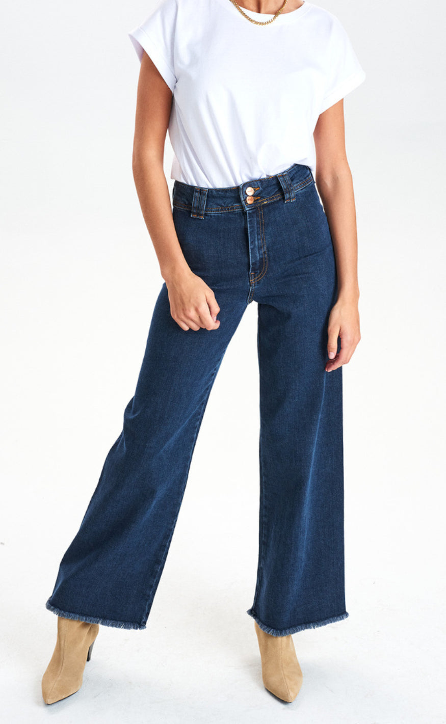 Nümph Bukser - Natasja - Dark Blue Denim