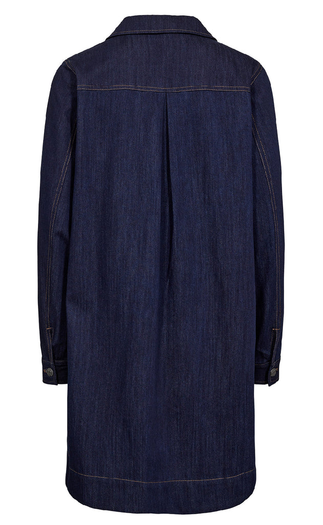 Nümph Kjole - Chiku - Dark Blue Denim