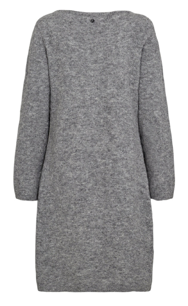 Nümph Kjole - Riette - Medium Grey Mel.