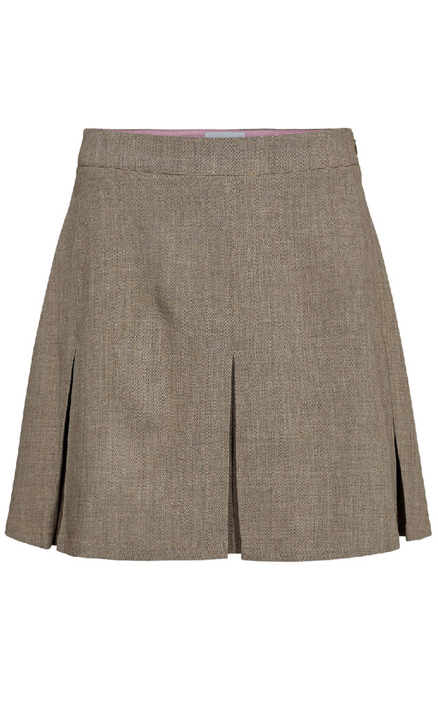 Nümph Skjørt - Melona - Dark Sand Melange