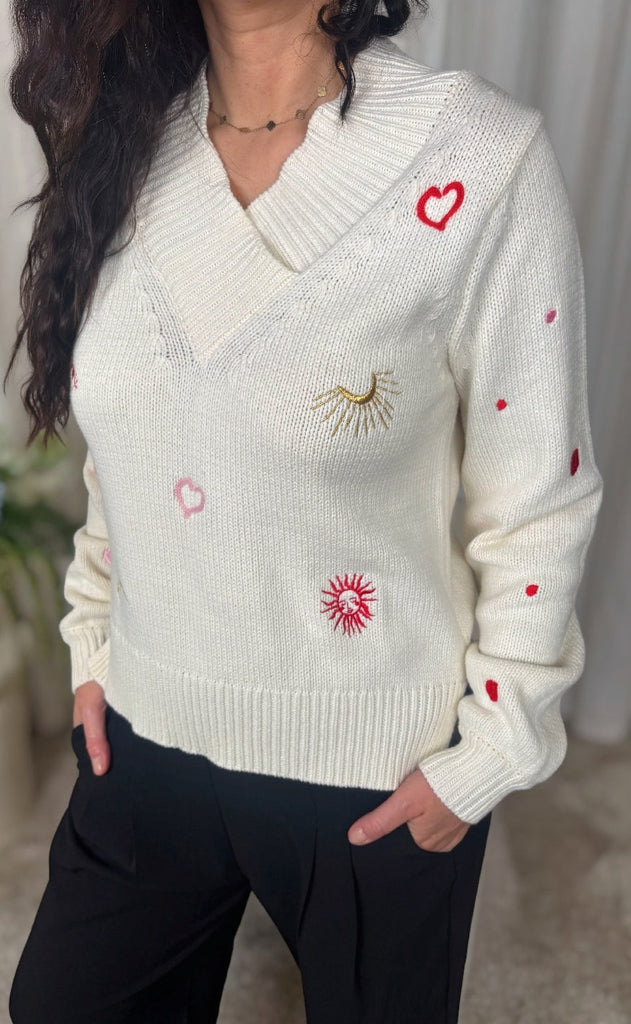 Nümph Pullover - Soleima Mix - Pristine