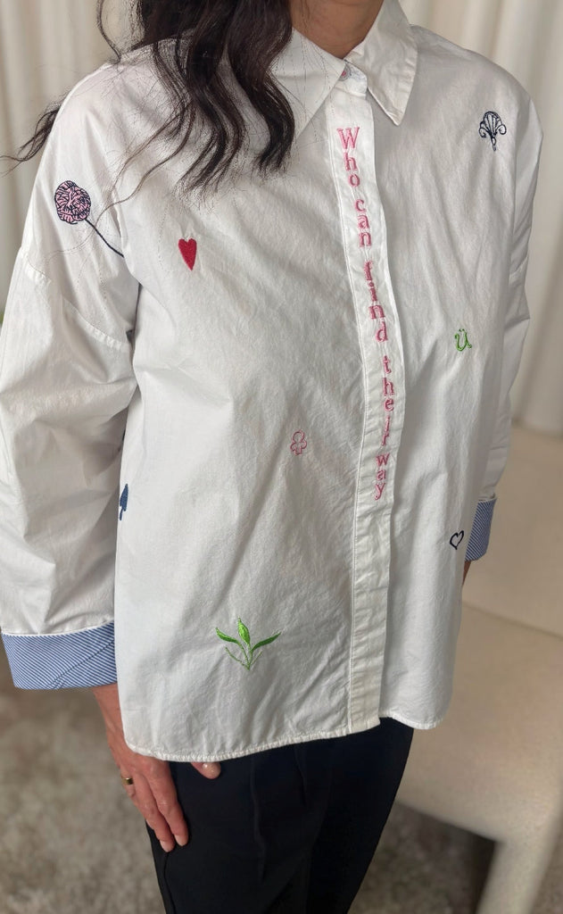 Nümph Skjorte - Juna - Cloud Dancer