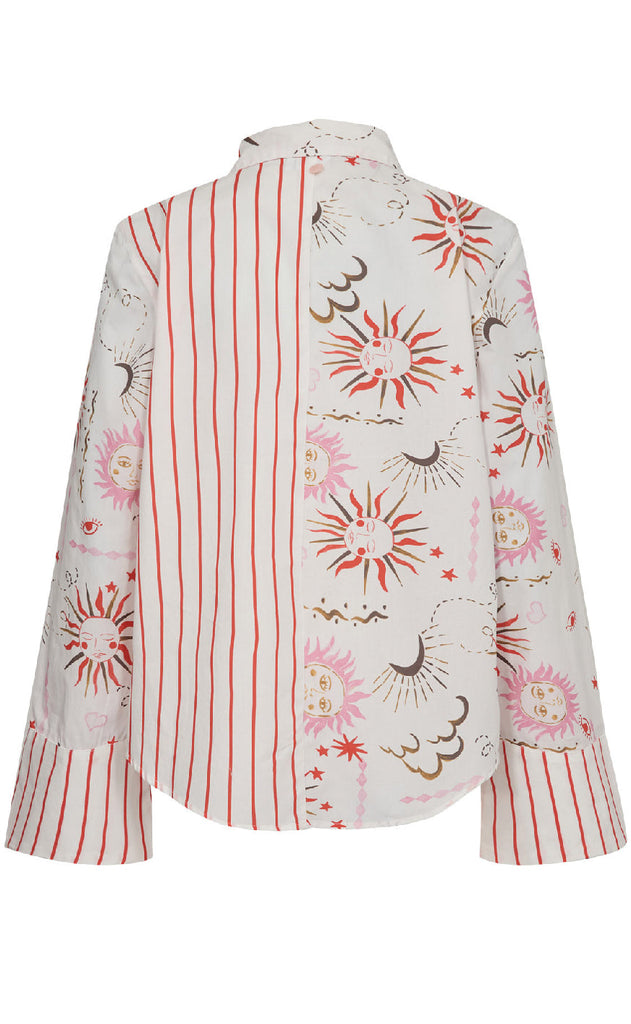 Nümph Skjorte - Soleima Mix - Cloud Dancer