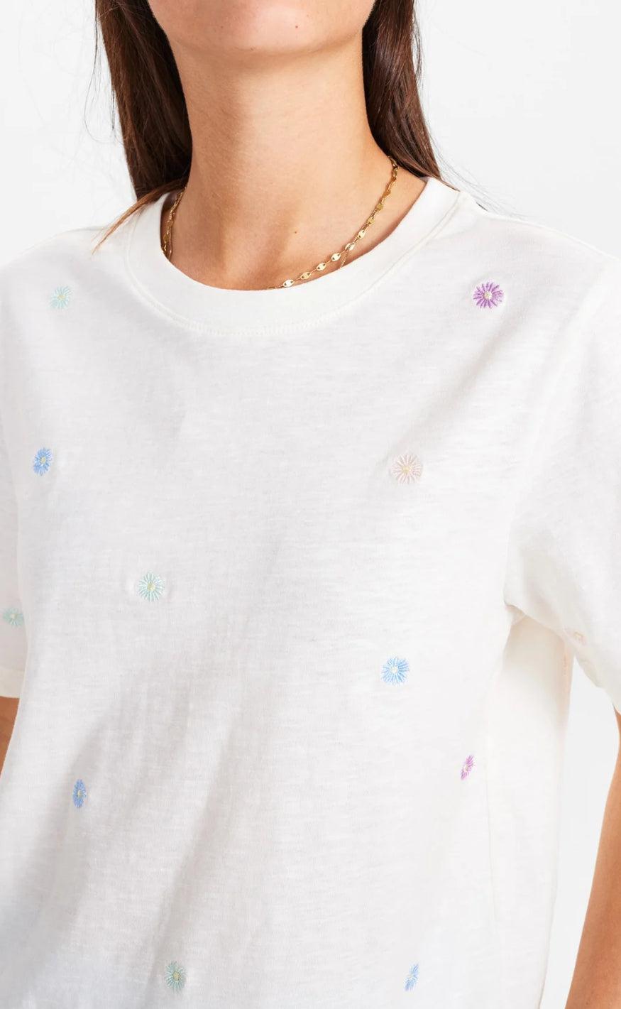 Nümph T-shirt - Tora - Cloud Dancer