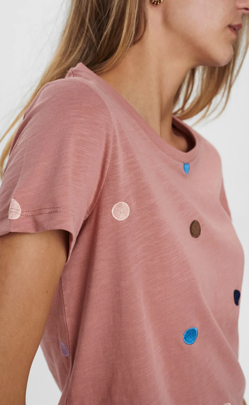 Nümph T-shirt - Yasemin - Ash Rose