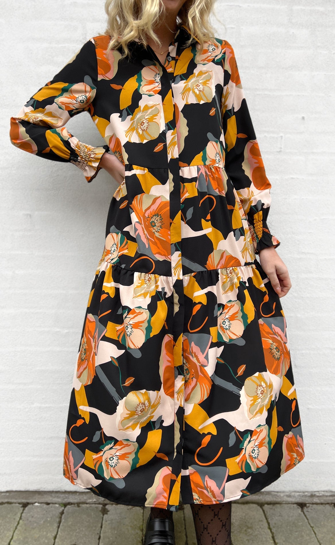 INA Copenhagen Kjole - Anna - Mixed Big Flower