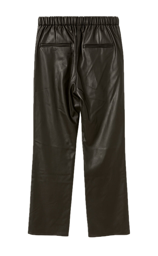 Say INA Copenhagen Bukser - Liv Leather PU - Black