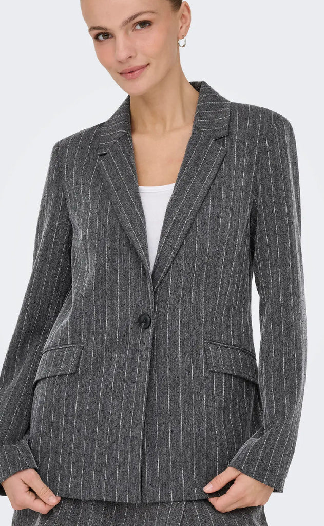 ONLY Blazer - Alya-Siga - Dark Grey Melange