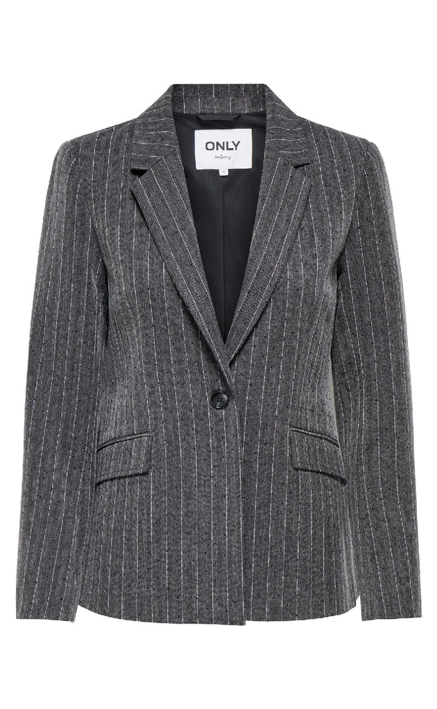ONLY Blazer - Alya-Siga - Dark Grey Melange