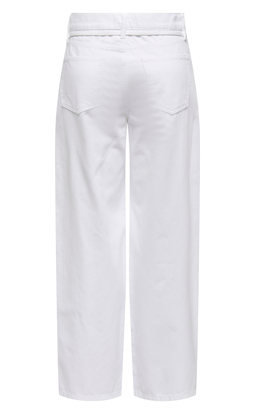 ONLY Bukser - Gianna - White Denim