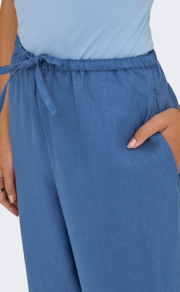 ONLY Bukser - Harriet Life Loose - True Navy Melange