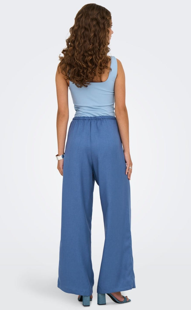 ONLY Bukser - Harriet Life Loose - True Navy Melange