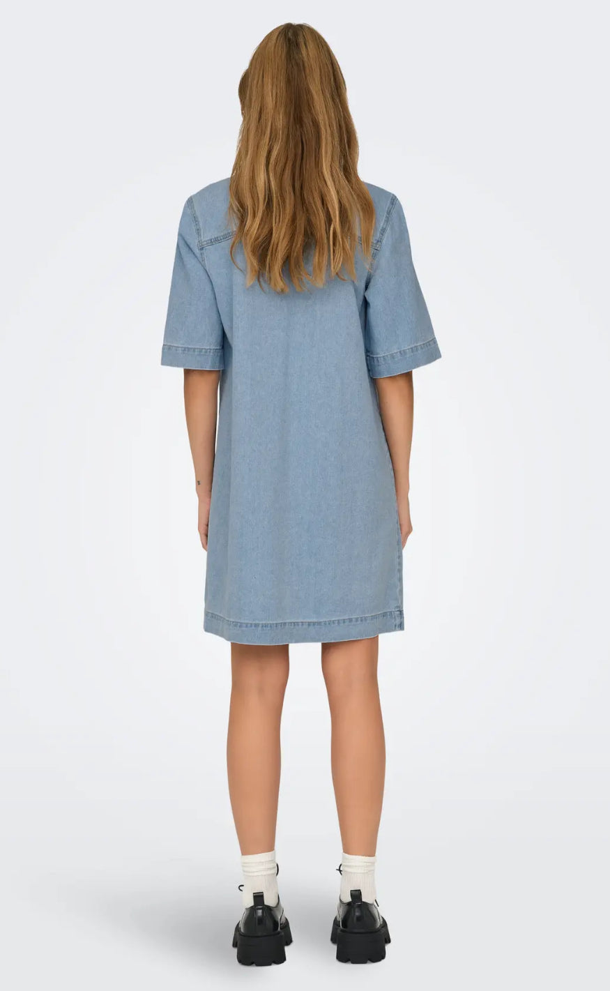 ONLY Kjole - Belle - Light Blue Denim