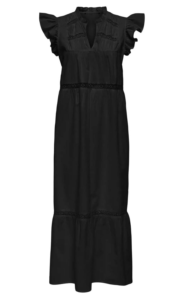 ONLY Kjole - Sunny Capsl Frill - Black