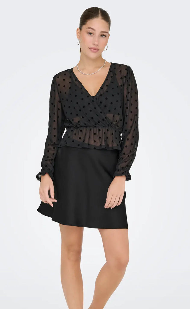 ONLY Skjørt - Mika - Black