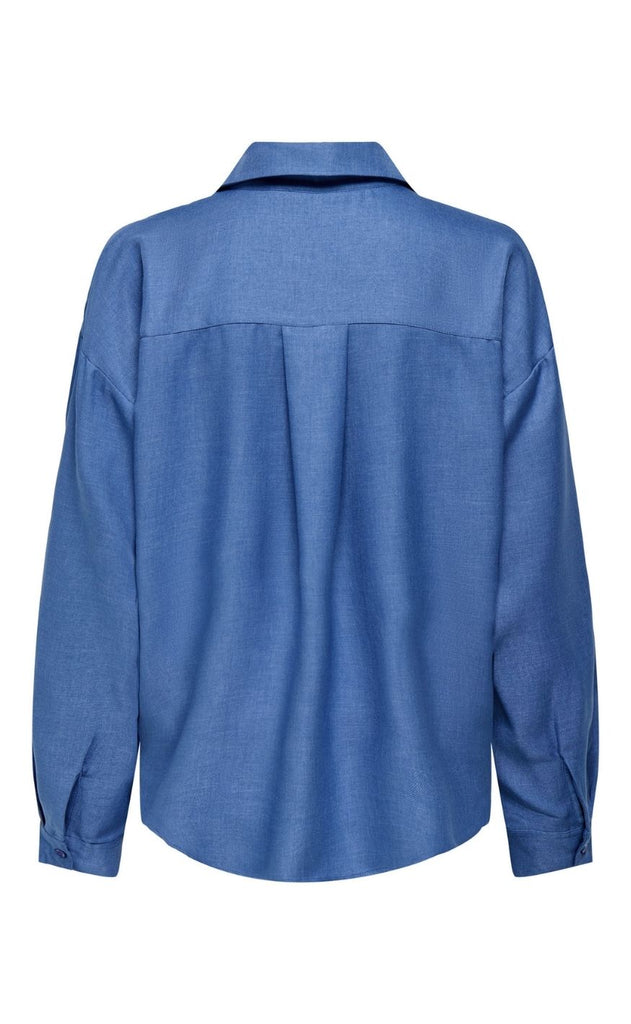 ONLY Skjorte - Harriet Life - True Navy Melange