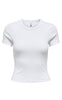 ONLY T-skjorte - Val - Bright White