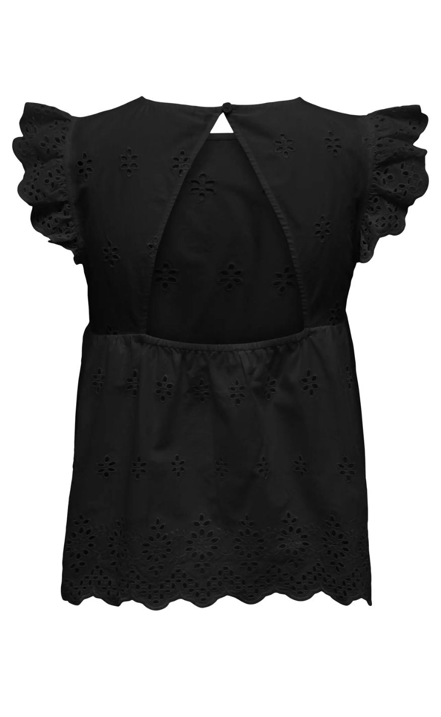 ONLY Topp - Lou Life - Black