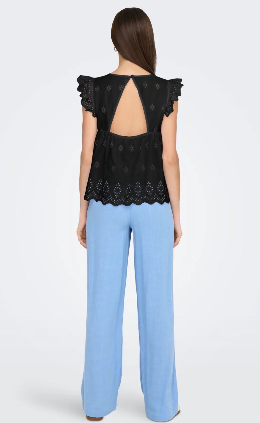 ONLY Topp - Lou Life - Black