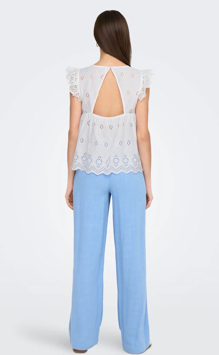 ONLY Topp - Lou Life - Bright White