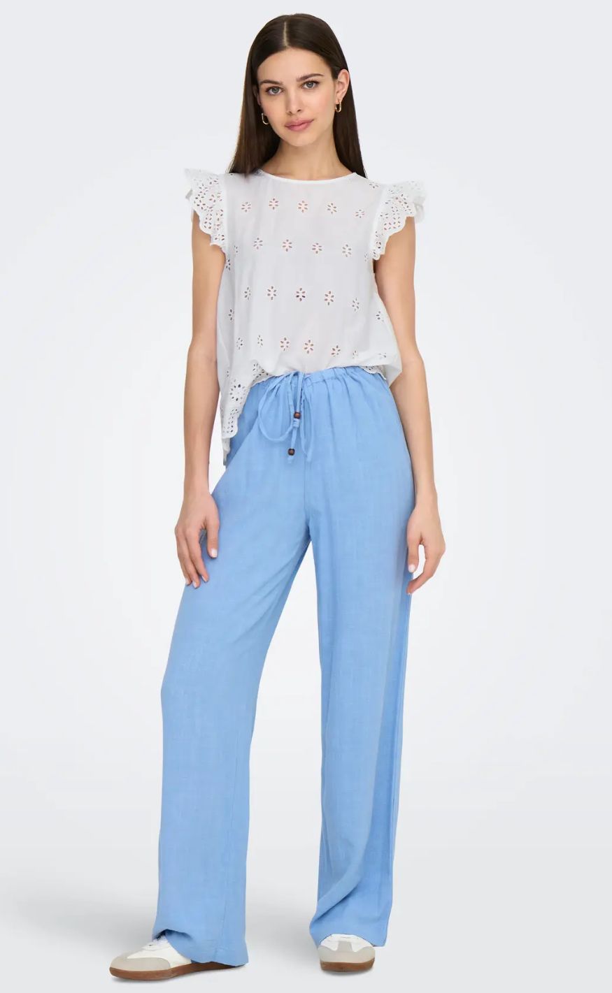 ONLY Topp - Lou Life - Bright White
