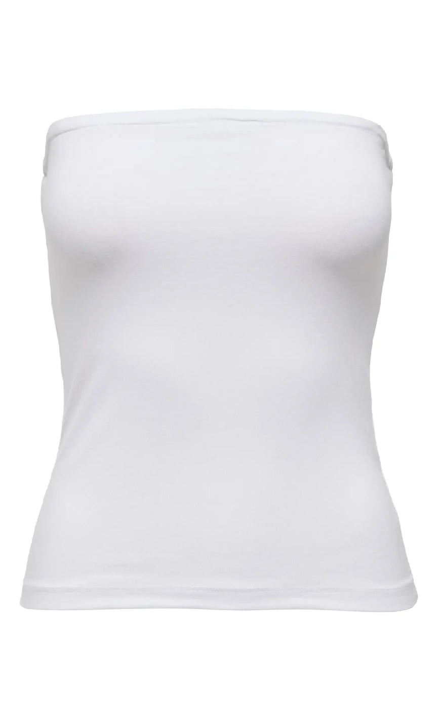 ONLY Topp - Love Life - White