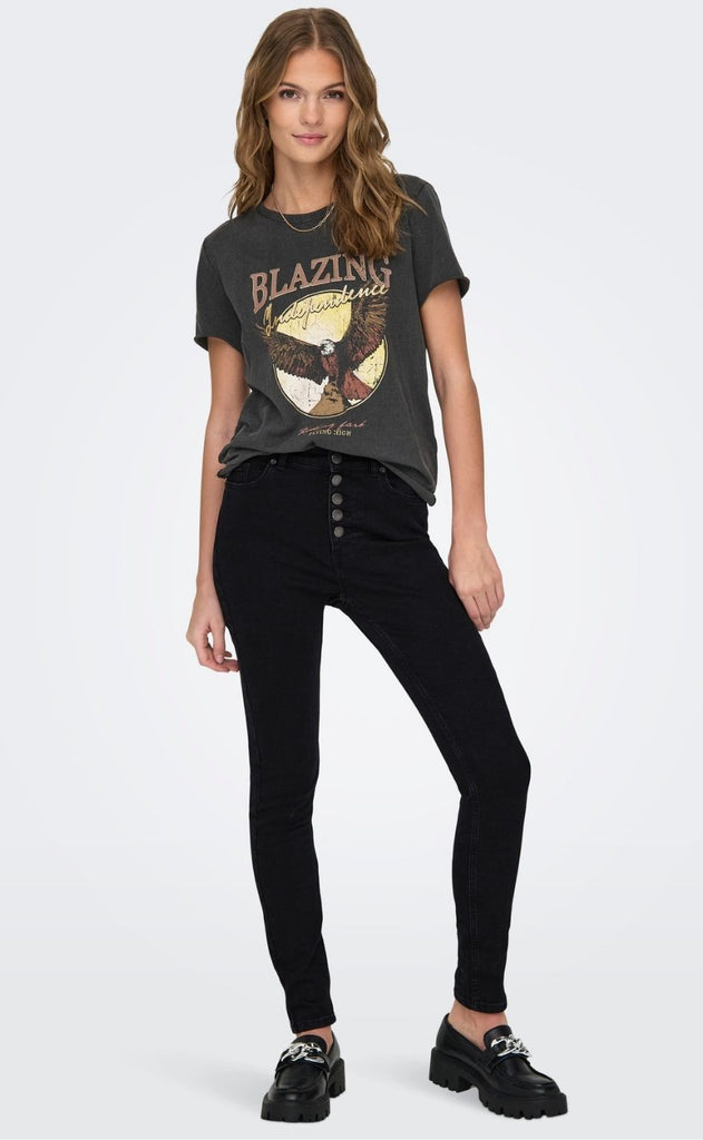 ONLY Topp - Lucy - Black Blazing