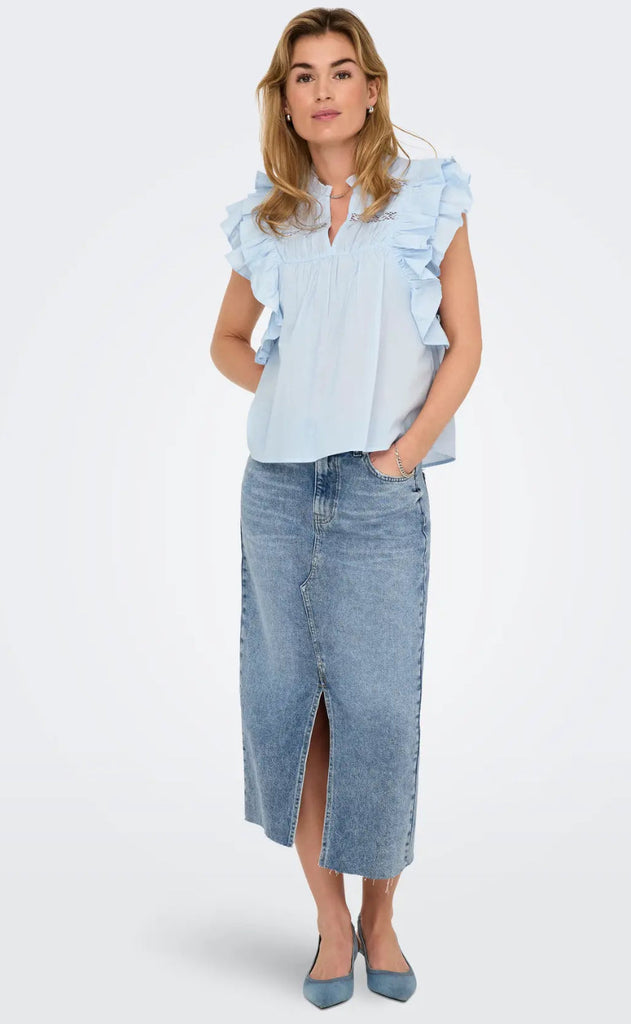 ONLY Topp - Sunny - Cashmere Blue