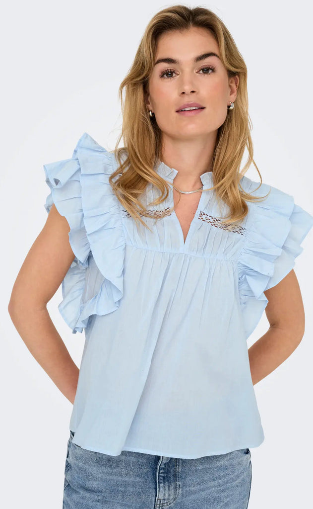 ONLY Topp - Sunny - Cashmere Blue