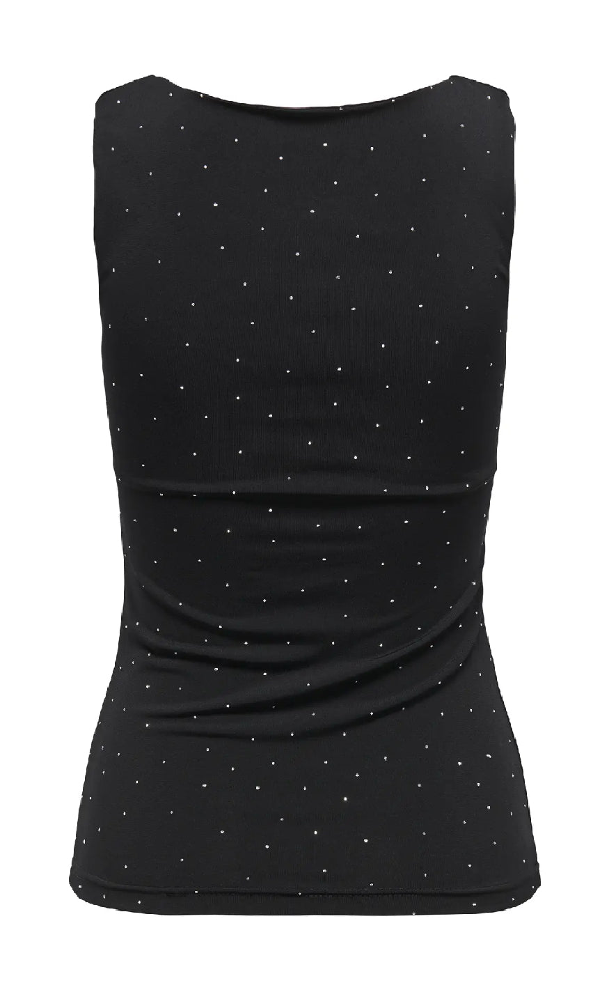 ONLY Topp - Zita Ea - Black Silver Rhinstones