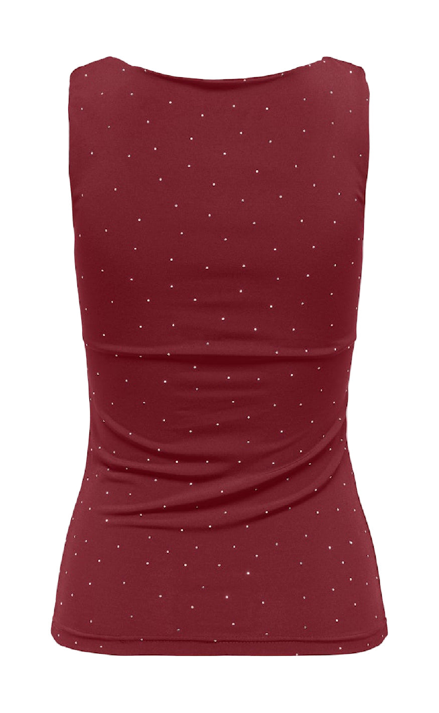 ONLY Topp - Zita Ea - Carbernet Silver Rhinstones