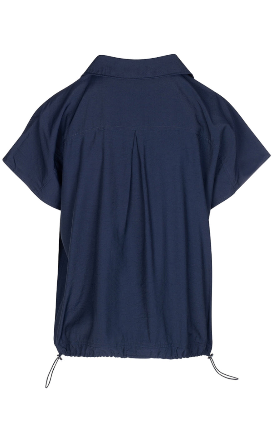 One Two Luxzuz Bluse - Annali - Navy