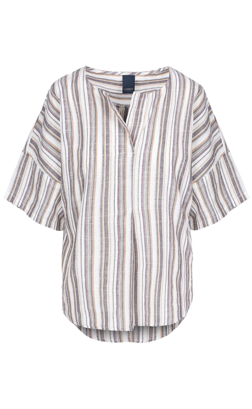 One Two Luxzuz Bluse - Kamilla - Navy