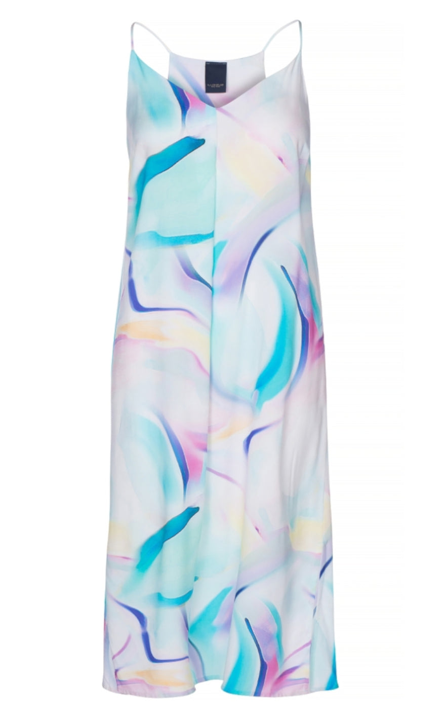 One Two Luxzuz Kjole - Alvira - Aqua Blue
