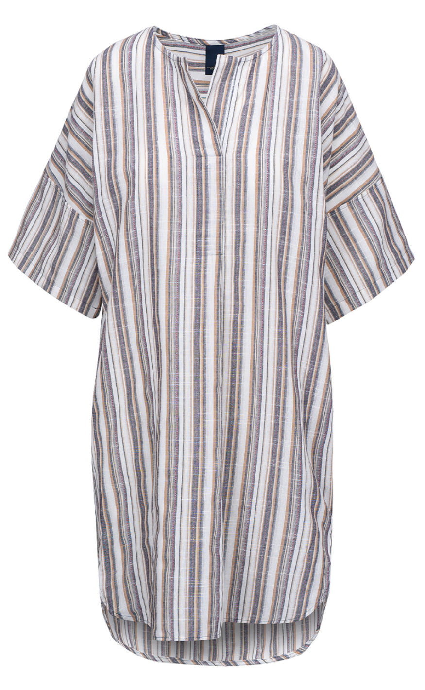 One Two Luxzuz Kjole - Kamille - Navy