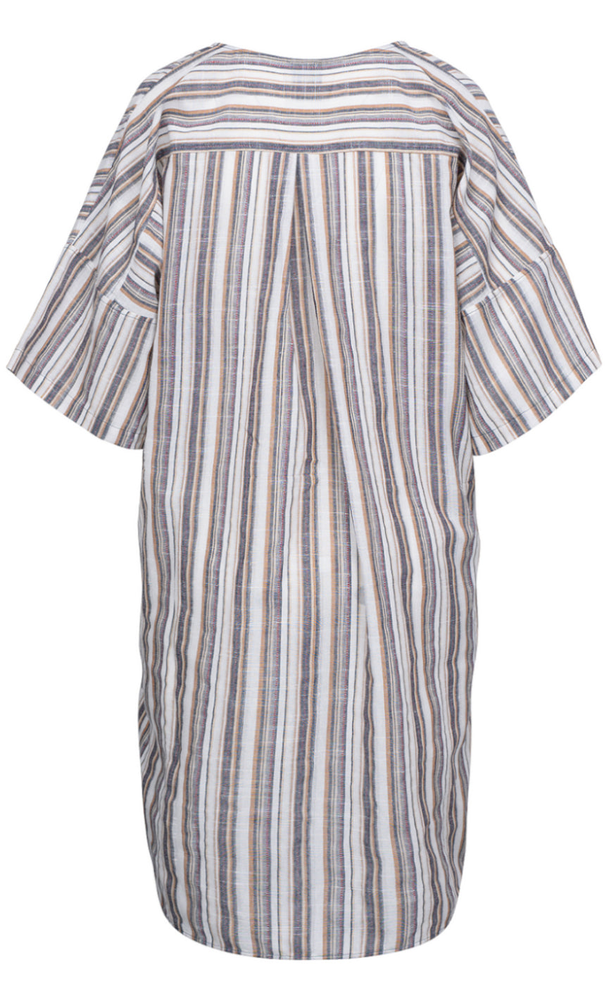 One Two Luxzuz Kjole - Kamille - Navy