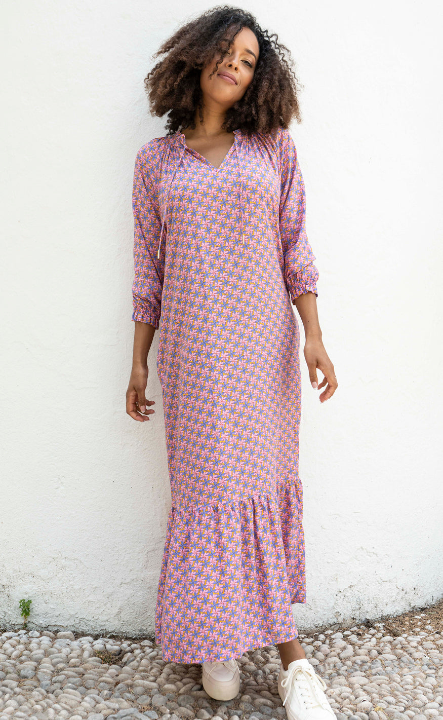 One Two Luxzuz Kjole - Sallini - Pink Lavender
