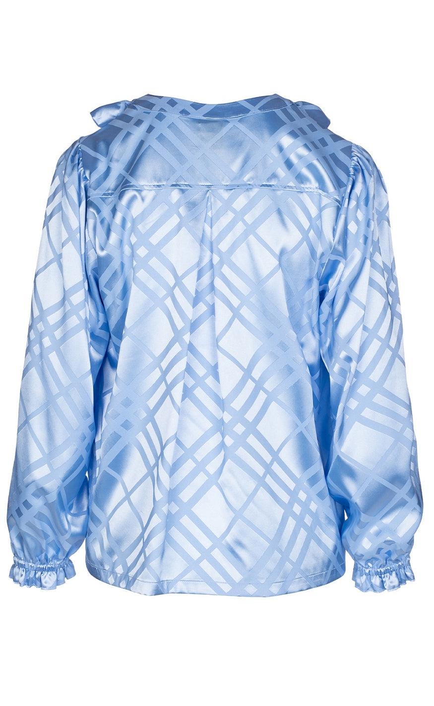 One Two Luxzuz Skjorte - Romana - Placid Blue