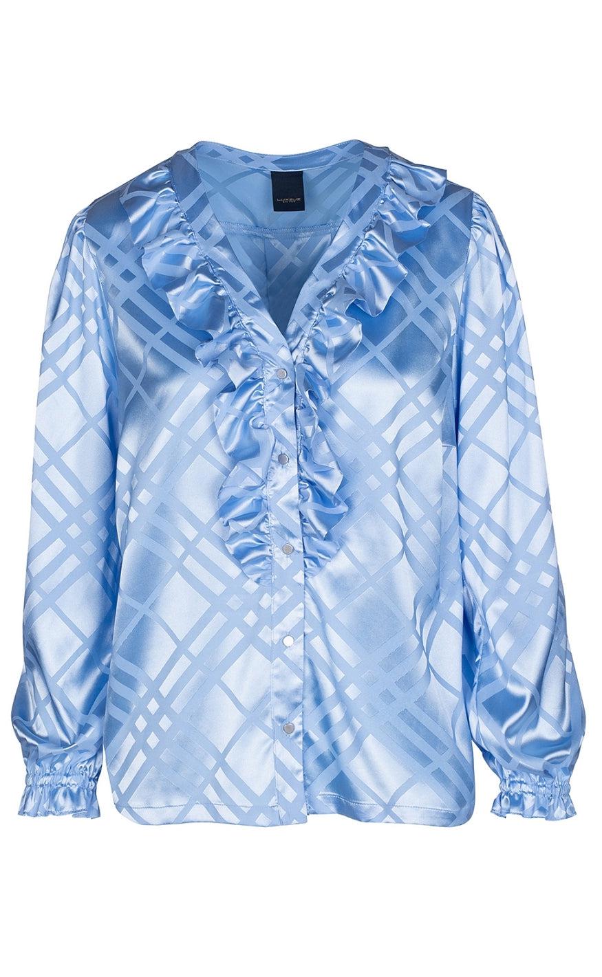One Two Luxzuz Skjorte - Romana - Placid Blue