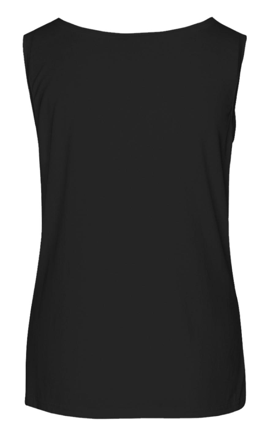 One Two Luxzuz Topp - Pian - Black