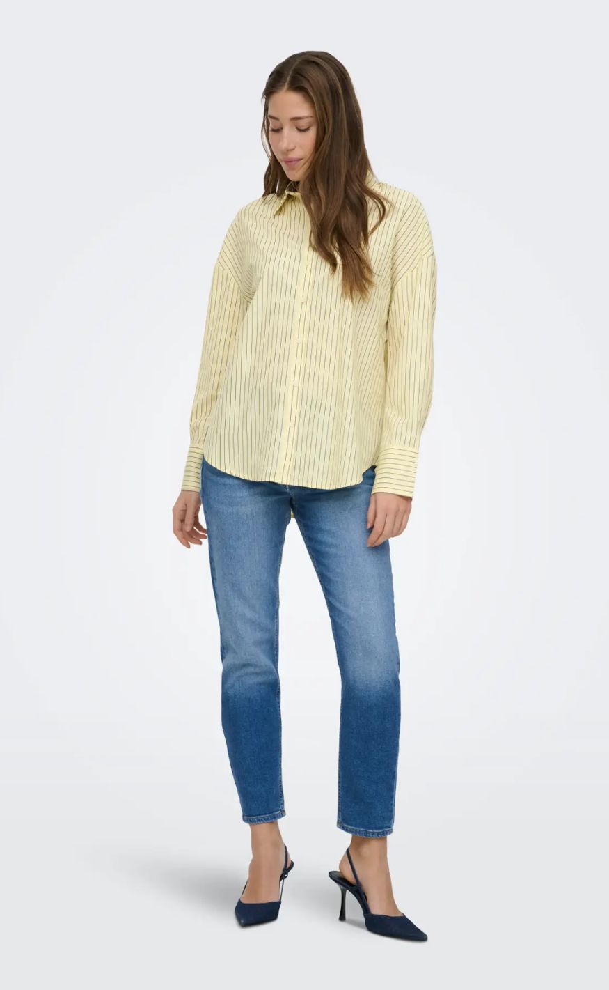 Only Skjorte - Oregon Alva - Yellow