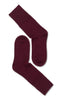 Oroblu Sokker - Note Fine Wool Comfort Top - Burgundy