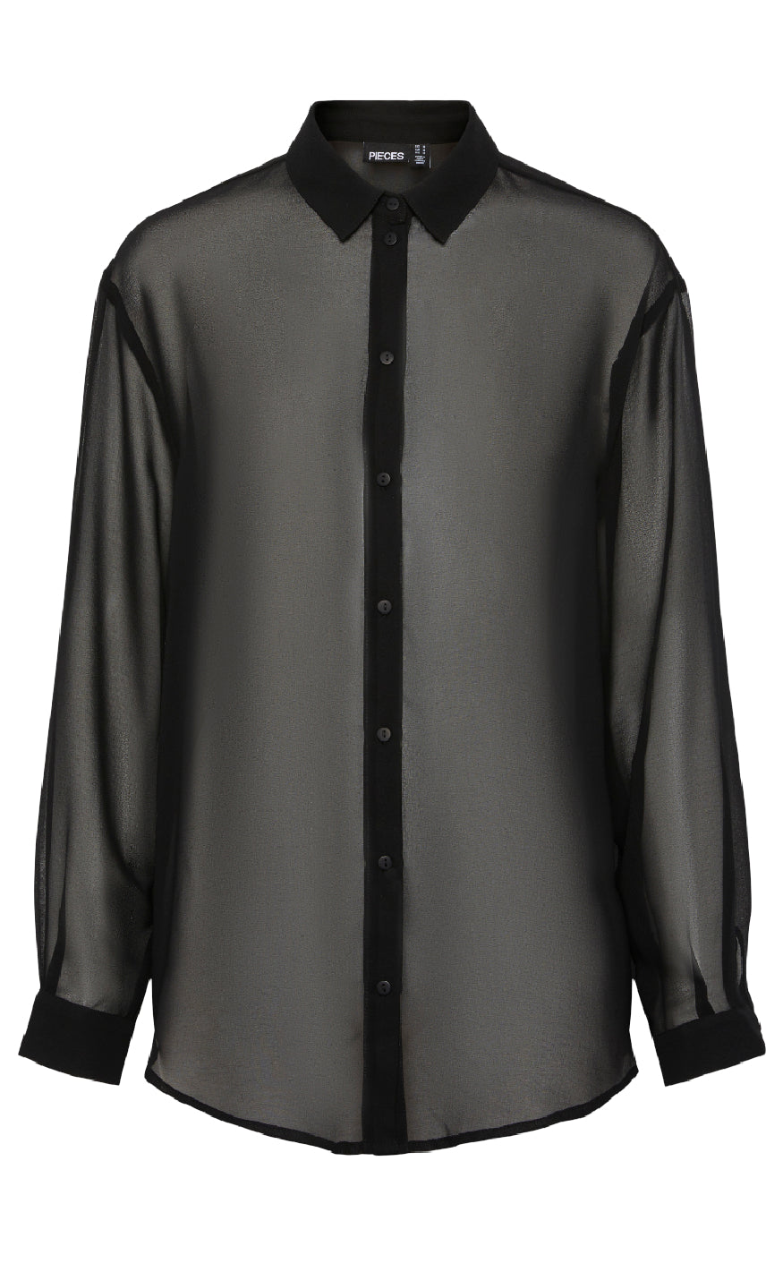 PIECES Skjorte - Rio - Black