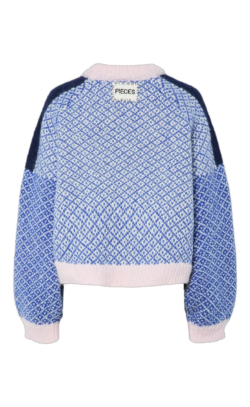 PIECES Genser - Remix - Birch
