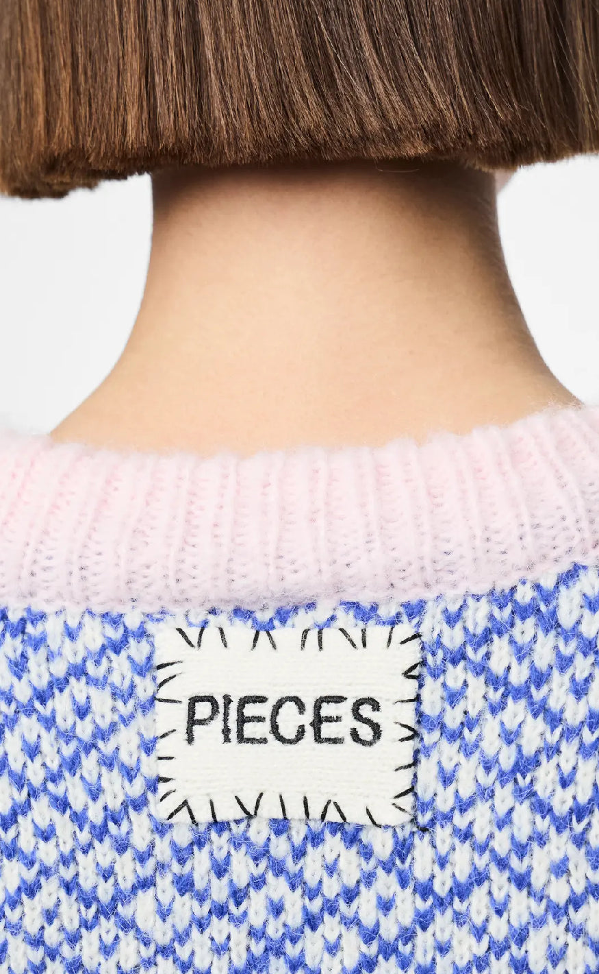 PIECES Genser - Remix - Birch