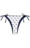 Panos Emporio Bikinibukse - Iliana - White/Navy Reversible