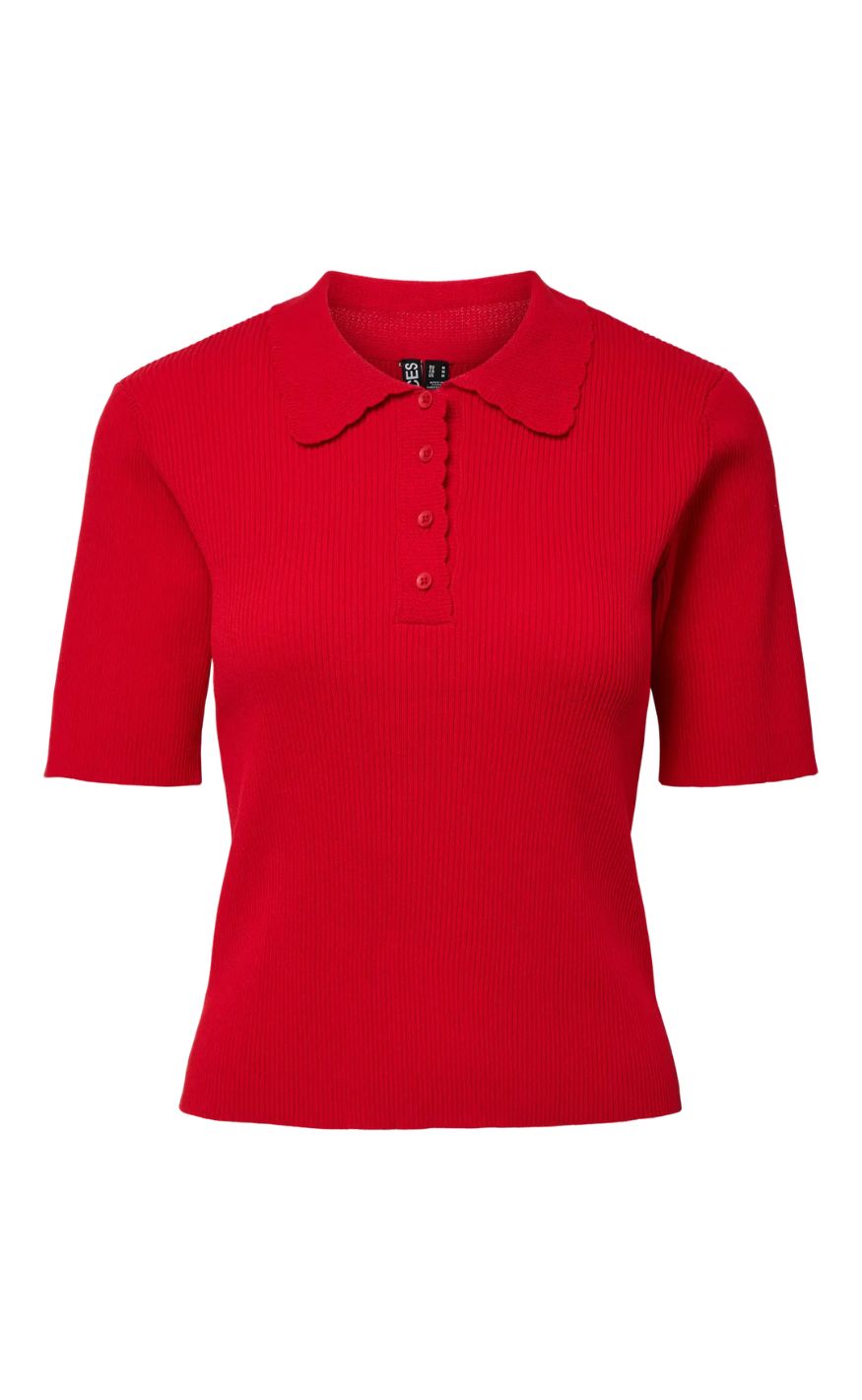 Pieces Bluse - Gera Polo - Adrenaline Rush